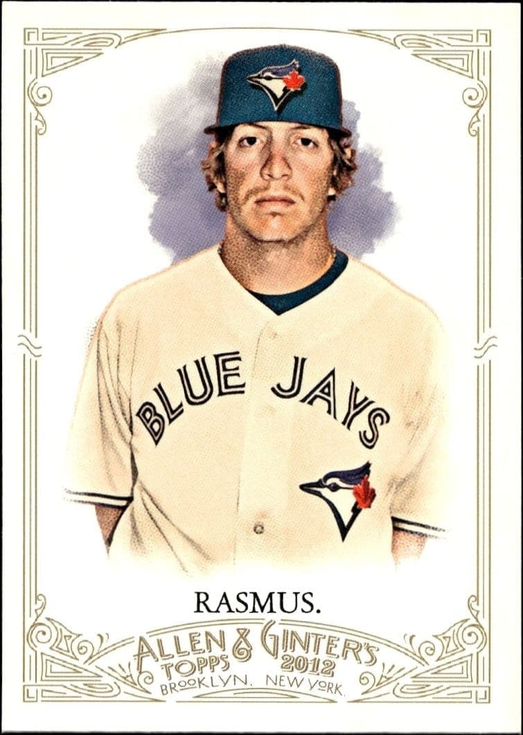 2012 Topps Allen & Ginter Colby Rasmus #182 trading card