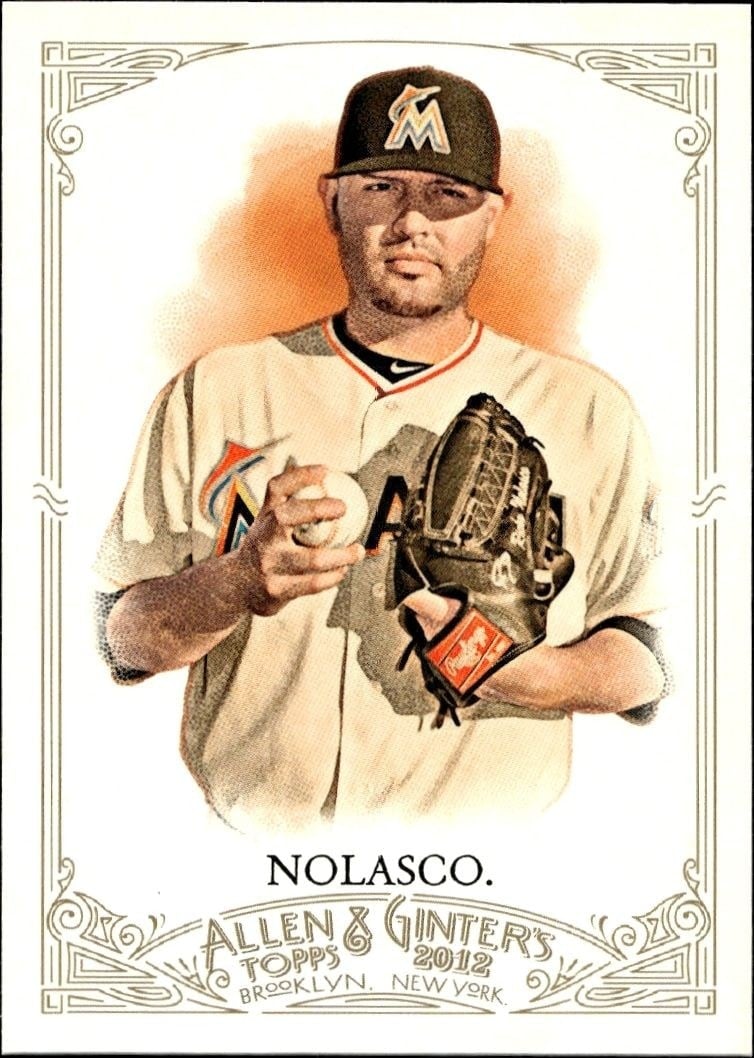 2012 Topps Allen & Ginter Ricky Nolasco #27 trading card