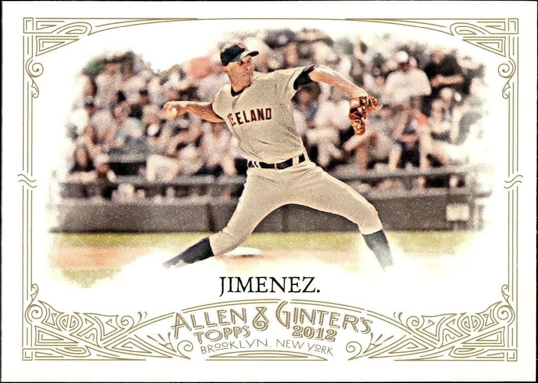 2012 Topps Allen & Ginter Ubaldo Jimenez #174 trading card