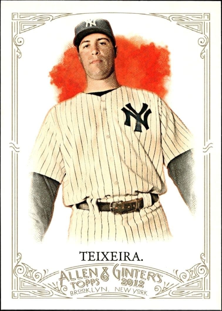 2012 Topps Allen & Ginter Mark Teixeira #169 trading card