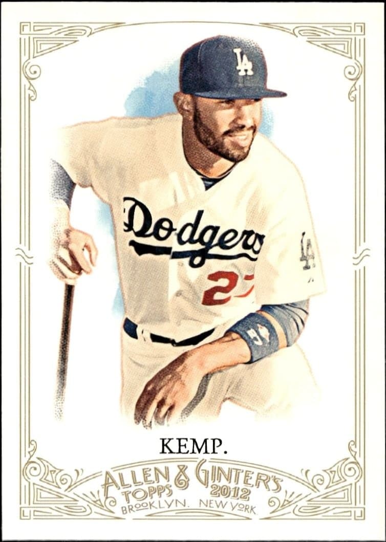 2012 Topps Allen & Ginter Matt Kemp #200 trading card