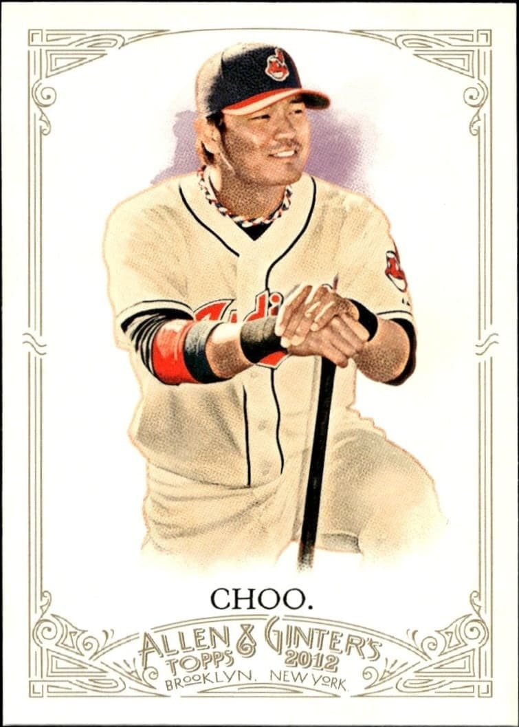 2012 Topps Allen & Ginter Shin-Soo Choo #25 trading card