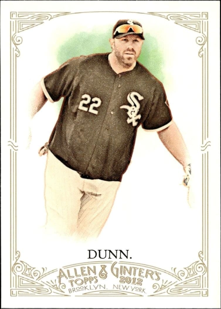 2012 Topps Allen & Ginter Adam Dunn #204 trading card