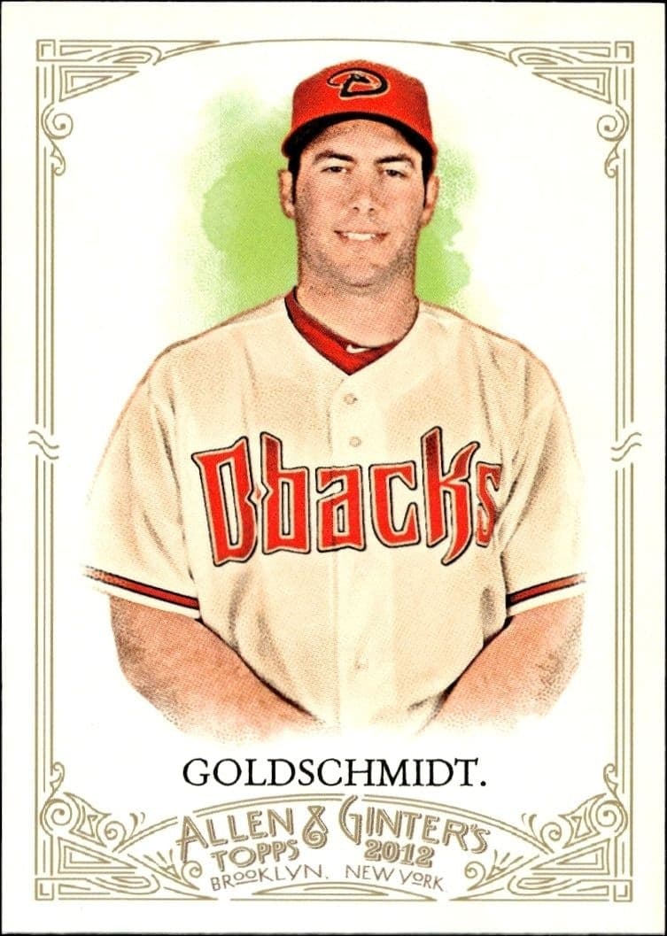 2012 Topps Allen & Ginter Paul Goldschmidt #24 trading card
