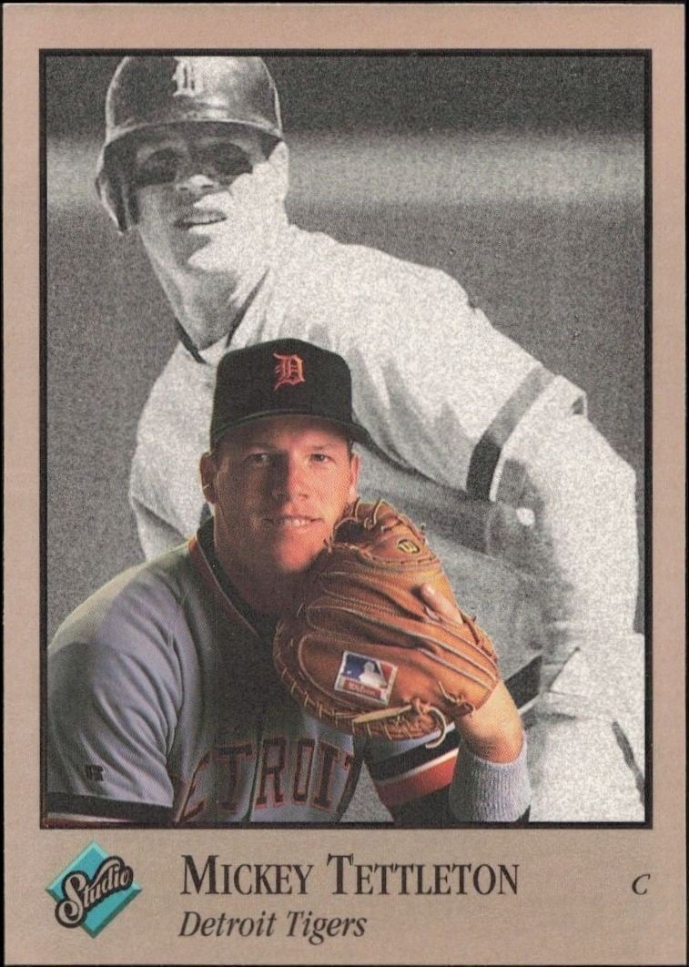 1992 Leaf Studio Mickey Tettleton #178 trading card