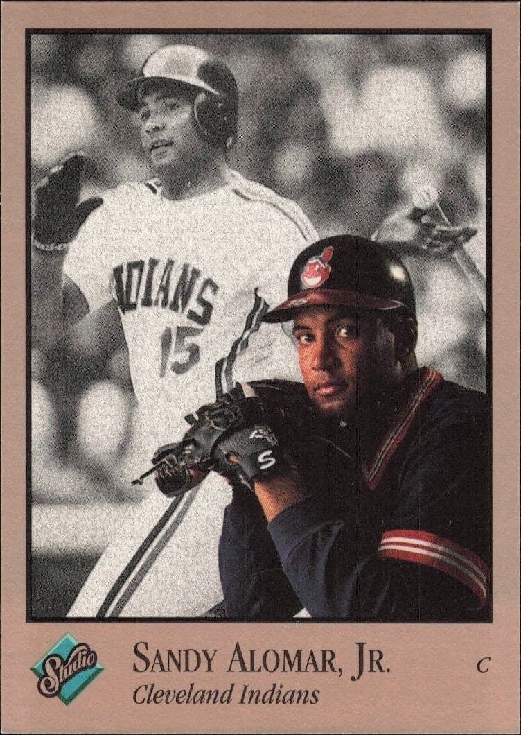1992 Leaf Studio Sandy Alomar, Jr. #161 trading card