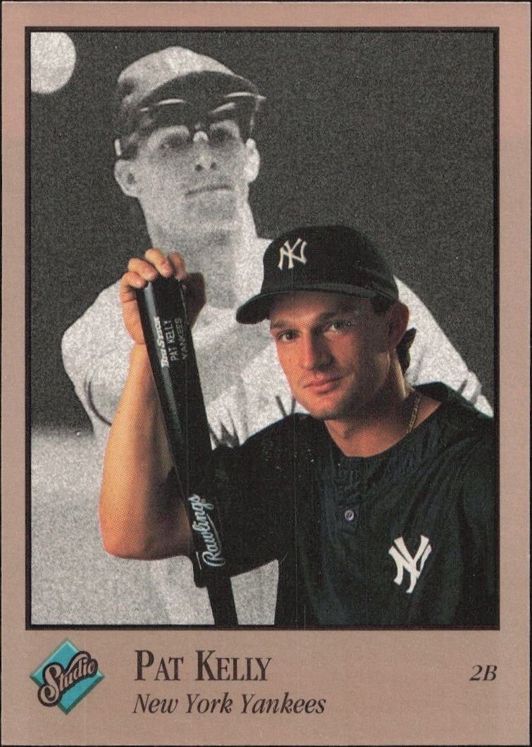 Pat Kelly 1992 Leaf Studio #213 Baseball Trading Card - Front 1992 Leaf Studio Pat Kelly #213 baseball trading card front