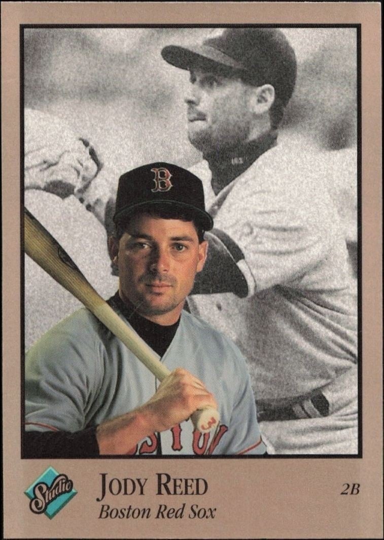 Jody Reed 1992 Leaf Studio #138 Baseball Trading Card - Front 1992 Leaf Studio Jody Reed #138 baseball trading card front