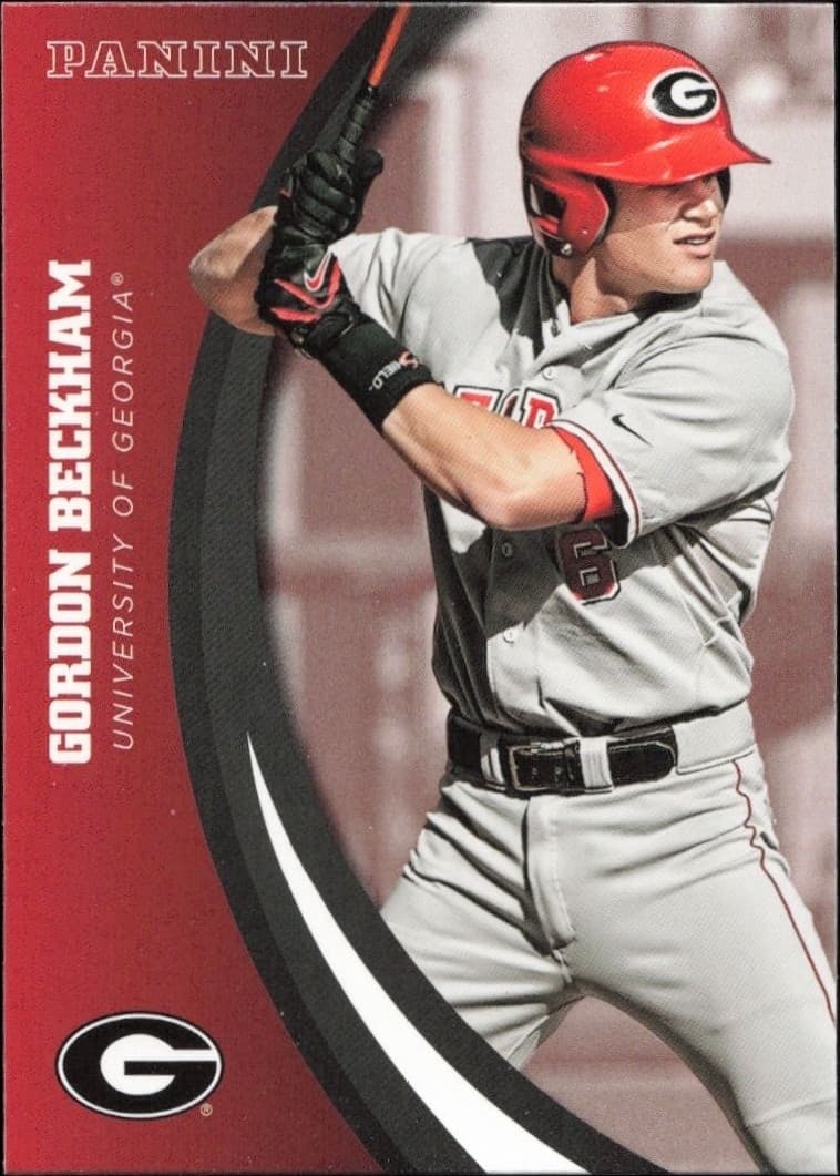 2015 Panini Georgia Bulldogs Gordon Beckham #31 trading card