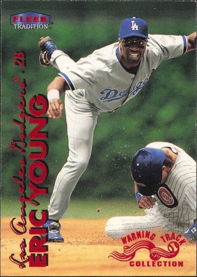 1999 Fleer Eric Young #282W trading card