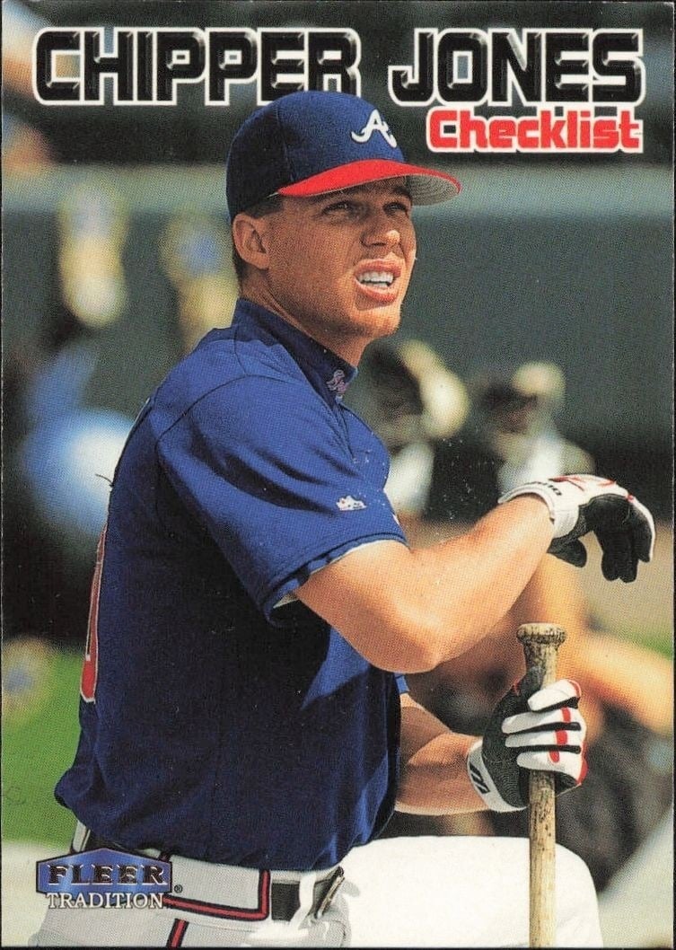 Checklist 1999 Fleer #592 Baseball Trading Card - Front 1999 Fleer Checklist #592 baseball trading card front