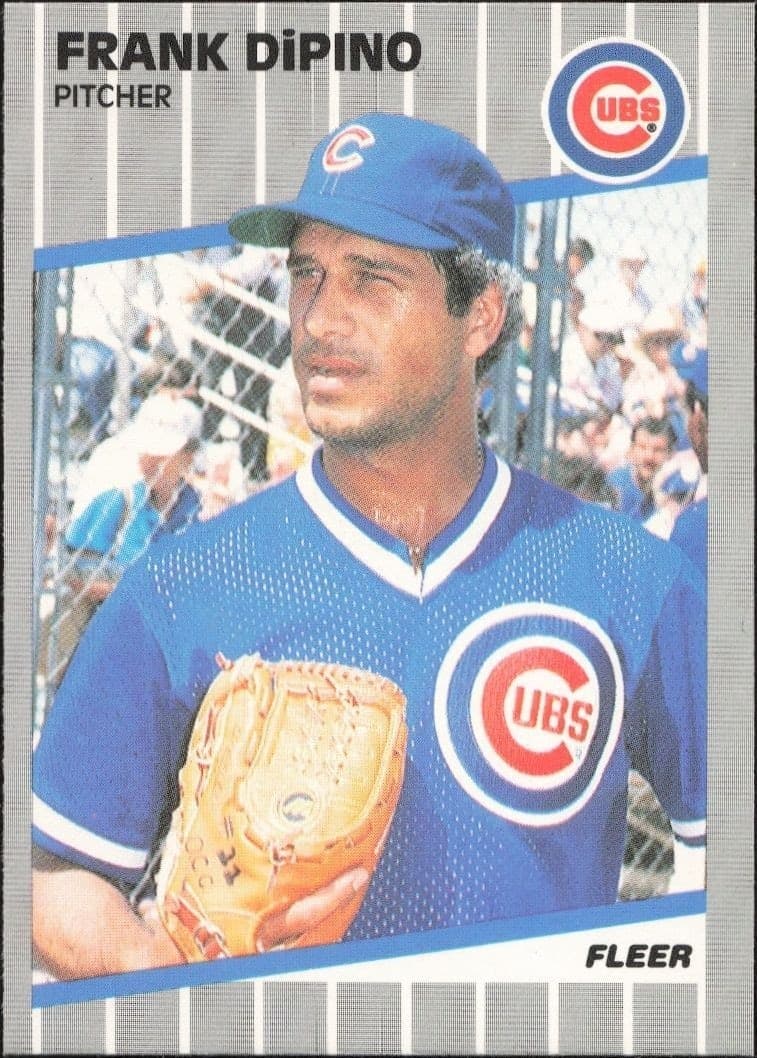 1989 Fleer Frank DiPino #423 trading card