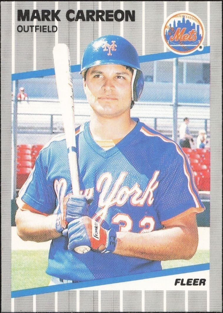 1989 Fleer Mark Carreon #29 trading card
