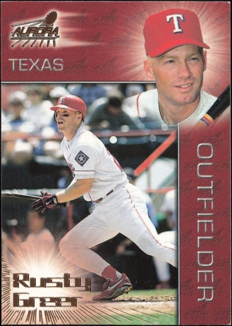 1998 Pacific Aurora Rusty Greer #88 trading card
