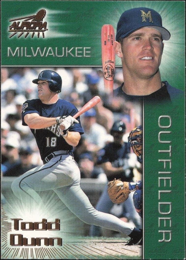 1998 Pacific Aurora Todd Dunn #151 trading card