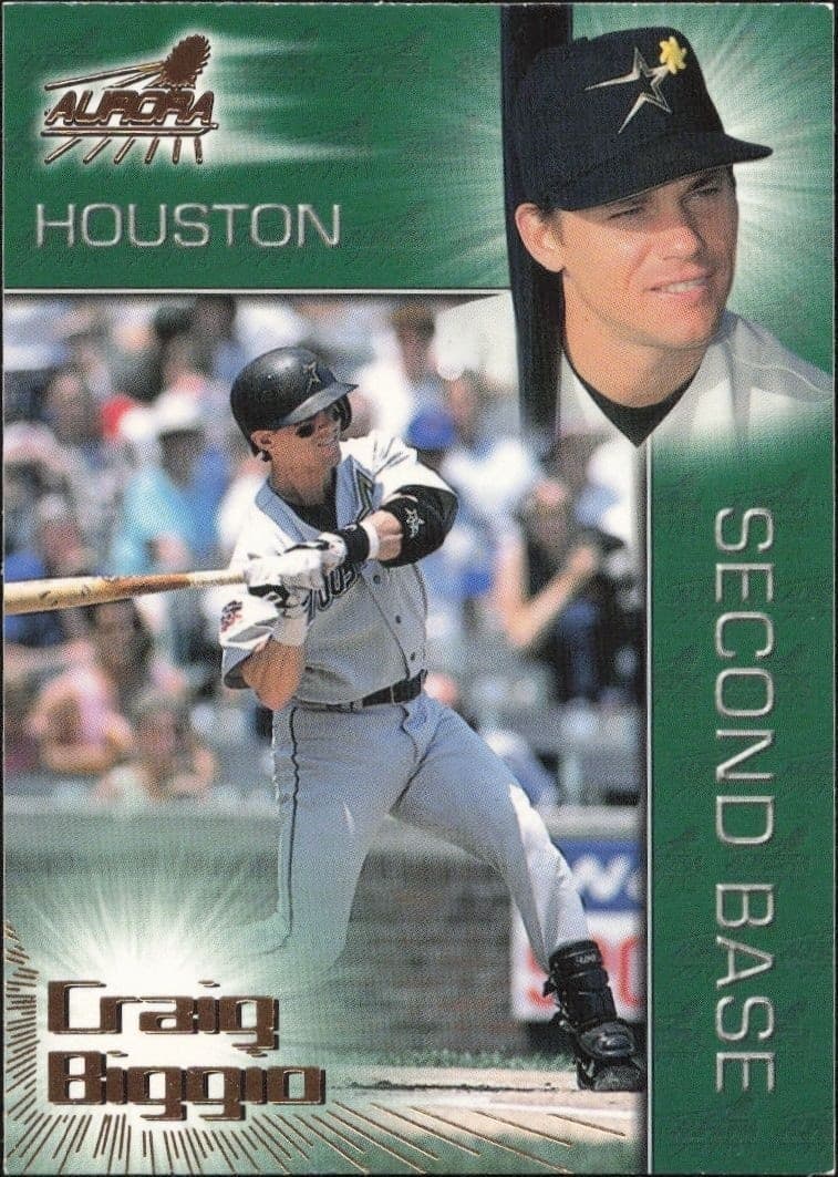 1998 Pacific Aurora Craig Biggio #138 trading card