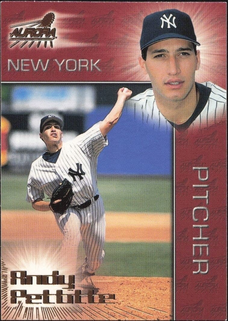 1998 Pacific Aurora Andy Pettitte #62 trading card