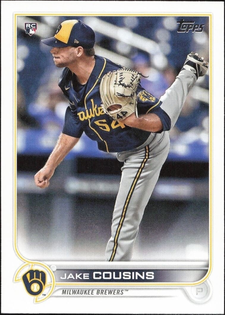 2022 Topps Series 1 Jake Cousins #20 trading card