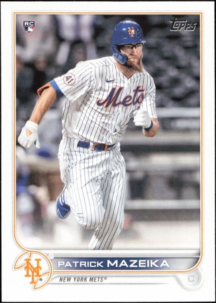 2022 Topps Series 1 Patrick Mazeika #166 trading card