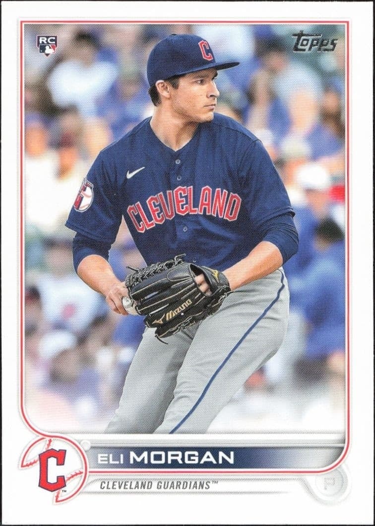 2022 Topps Series 1 Eli Morgan #217 trading card