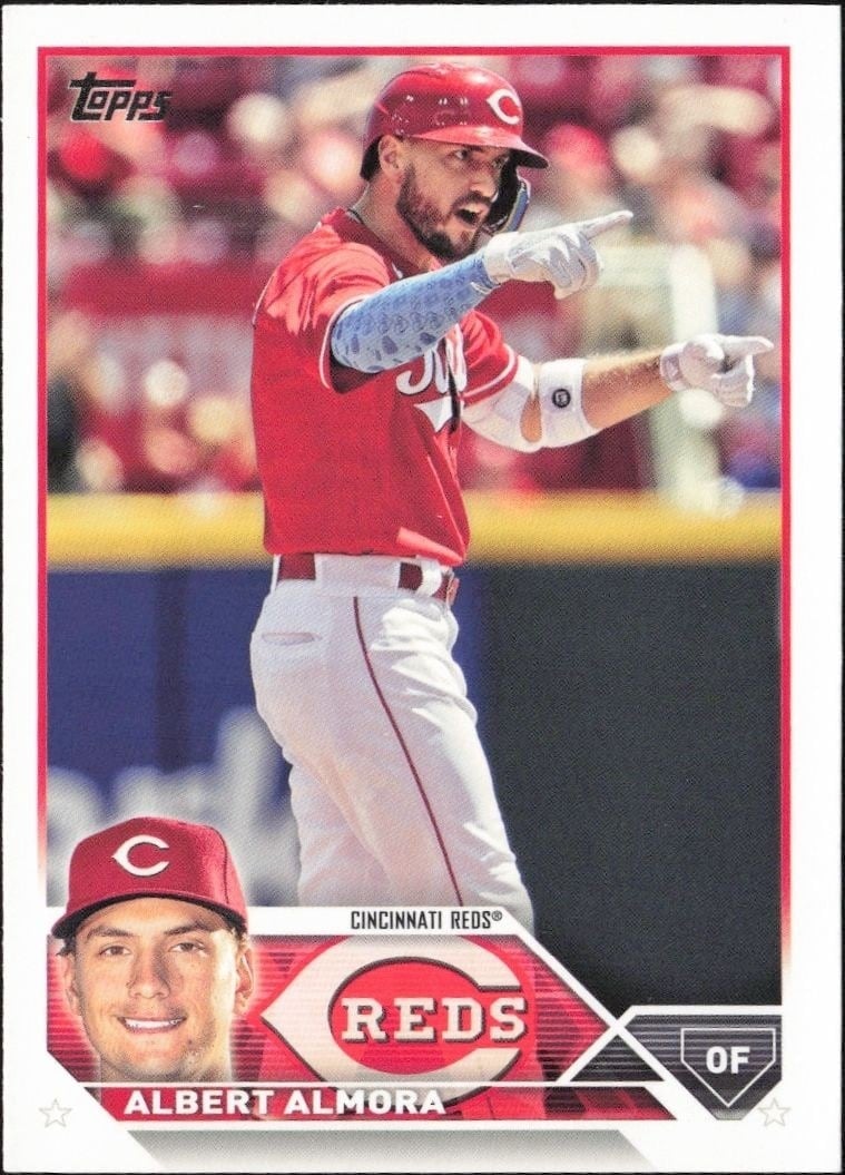 Albert Almora 2023 Topps #230 Baseball Trading Card - Front 2023 Topps Albert Almora #230 baseball trading card front