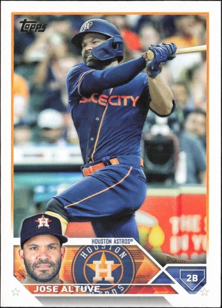 2023 Topps Series 1 Jose Altuve #222 trading card