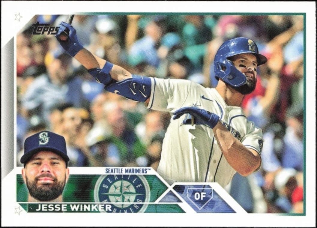 2023 Topps Series 1 Jesse Winker #306 trading card