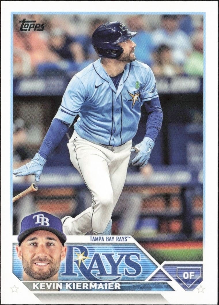 Kevin Kiermaier 2023 Topps #272 Baseball Trading Card - Front 2023 Topps Kevin Kiermaier #272 baseball trading card front