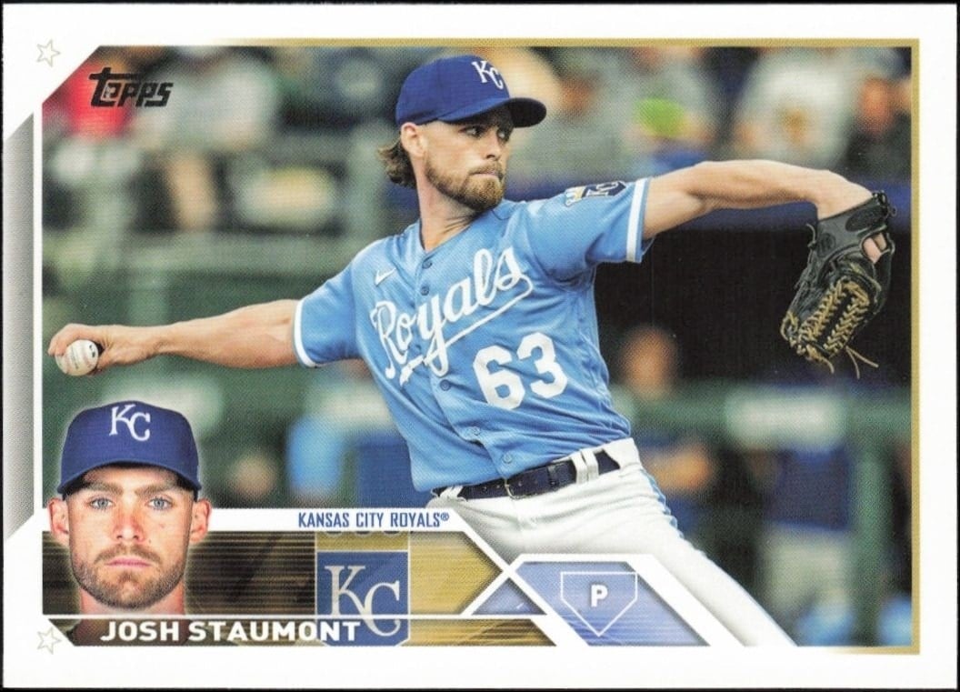 2023 Topps Series 1 Josh Staumont #194 trading card