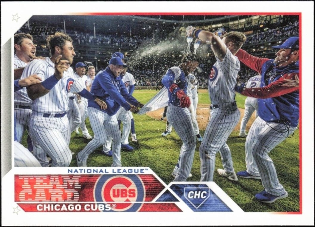 2023 Topps Series 1 Chicago Cubs #220 trading card
