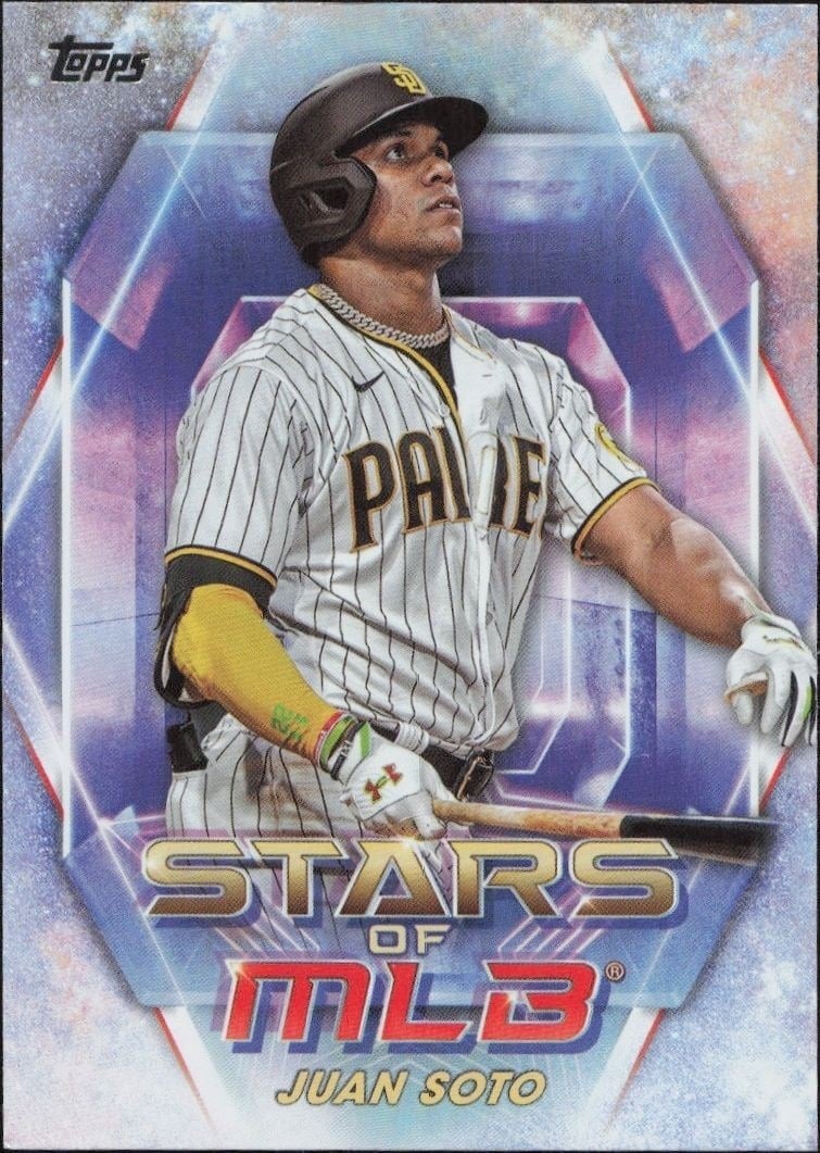 Juan Soto 2023 Topps #SMLB-20 Baseball Trading Card - Front 2023 Topps Juan Soto #SMLB-20 baseball trading card front