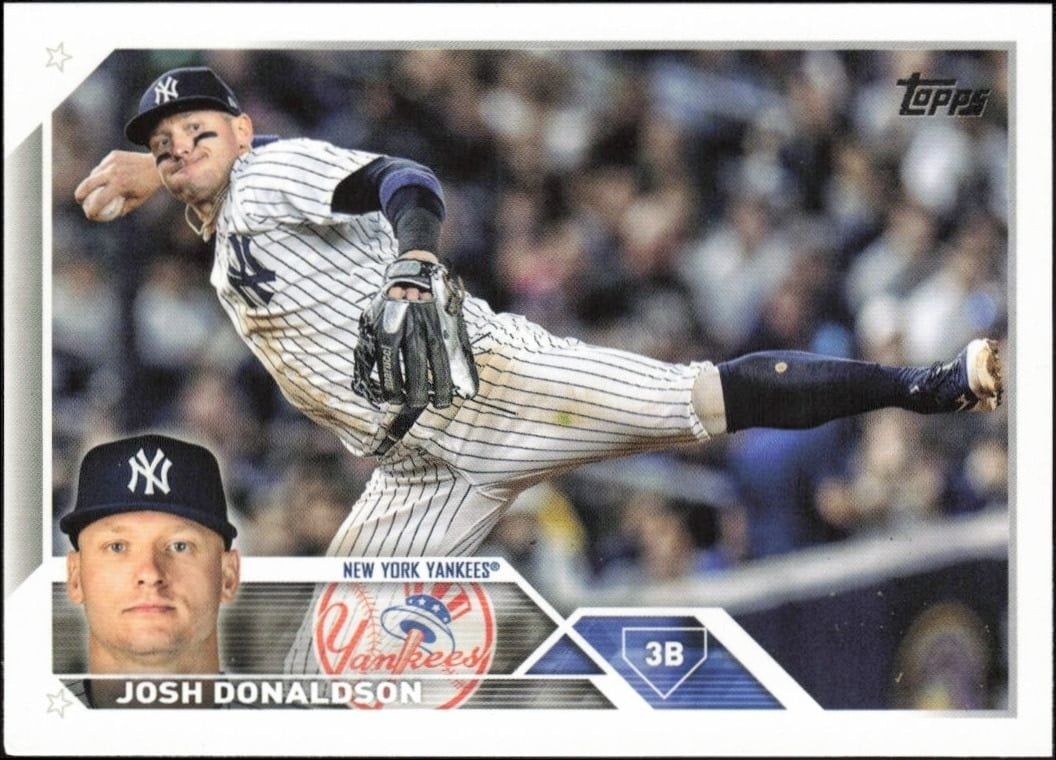 Josh Donaldson 2023 Topps #64 Baseball Trading Card - Front 2023 Topps Josh Donaldson #64 baseball trading card front