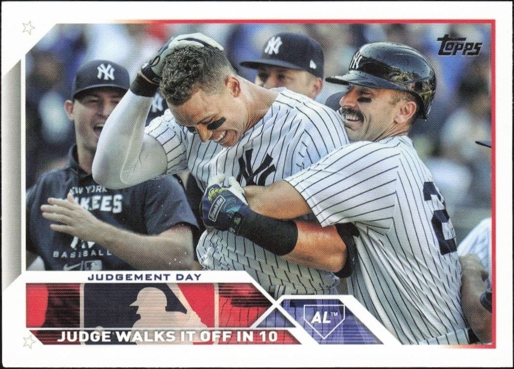 2023 Topps Series 1 Aaron Judge #245 trading card