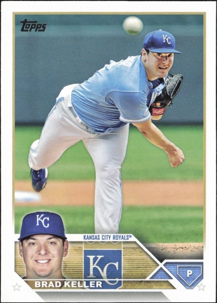 2023 Topps Series 1 Brad Keller #189 trading card