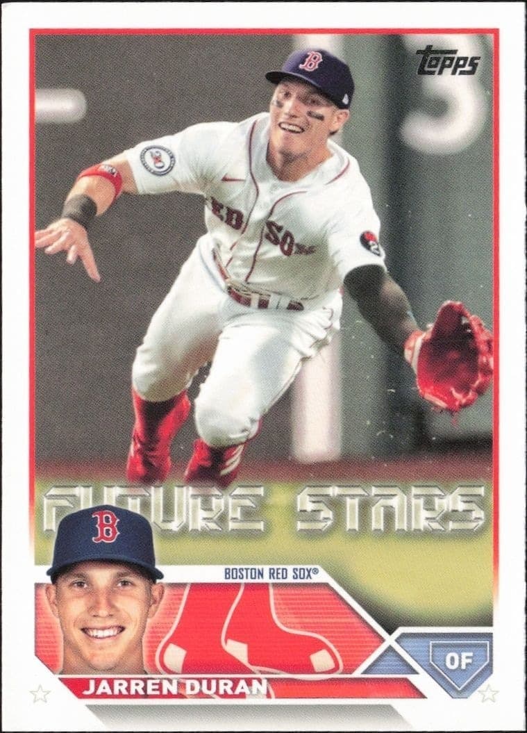 2023 Topps Series 1 Jarren Duran #242 trading card