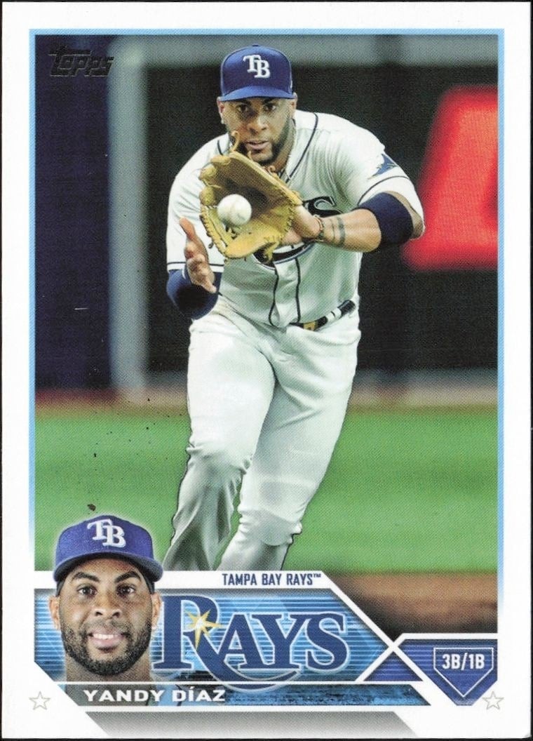 2023 Topps Series 1 Yandy Diaz #227 trading card
