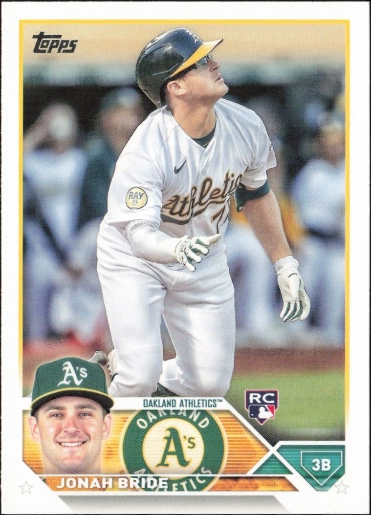 2023 Topps Series 1 Jonah Bride #95 trading card