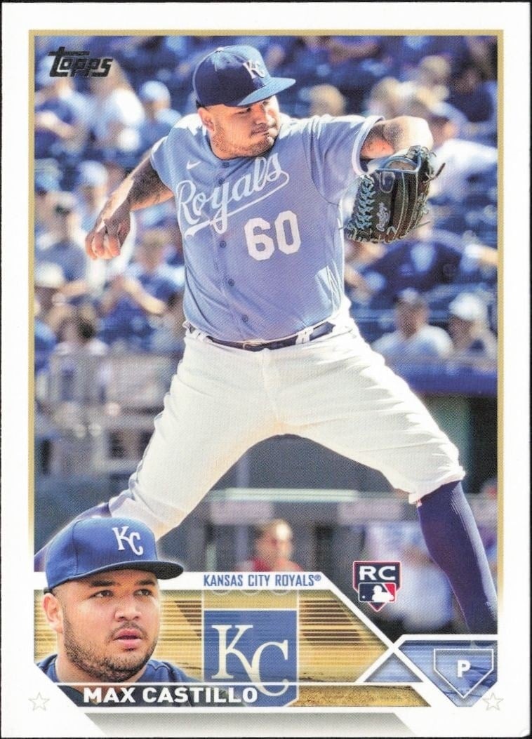 2023 Topps Series 1 Max Castillo #251 trading card