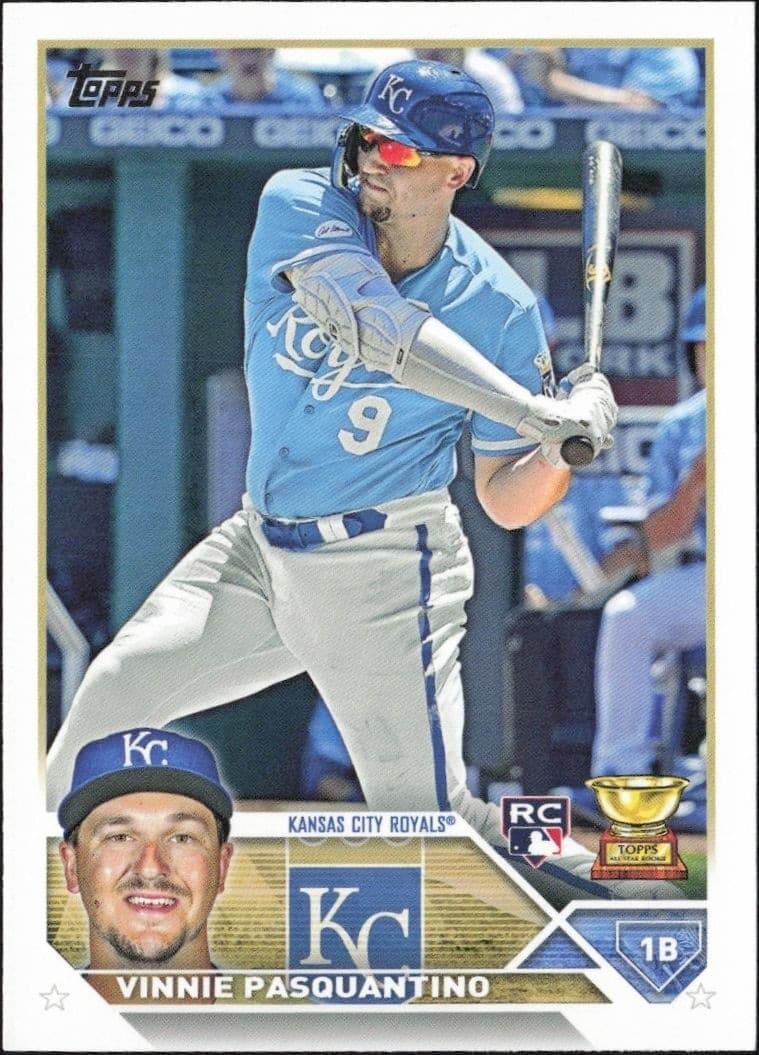 2023 Topps Series 1 Vinnie Pasquantino #302 trading card