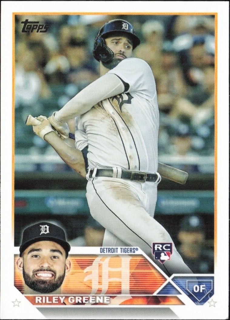 2023 Topps Series 1 Riley Greene #31 trading card