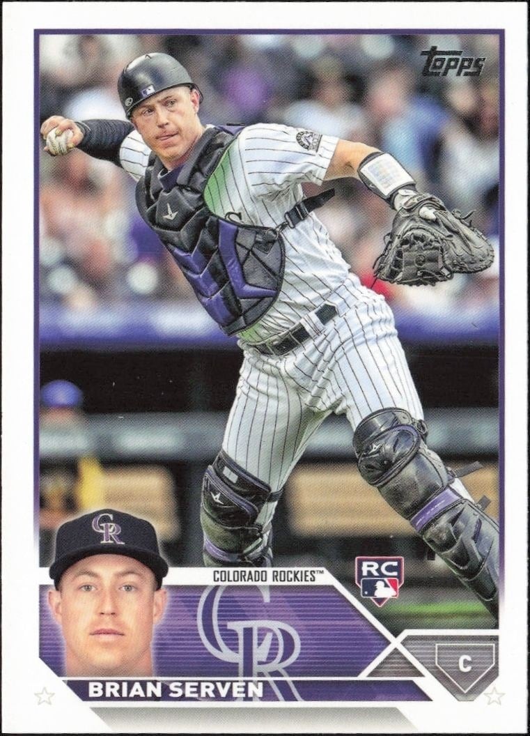 2023 Topps Series 1 Brian Serven #41 trading card