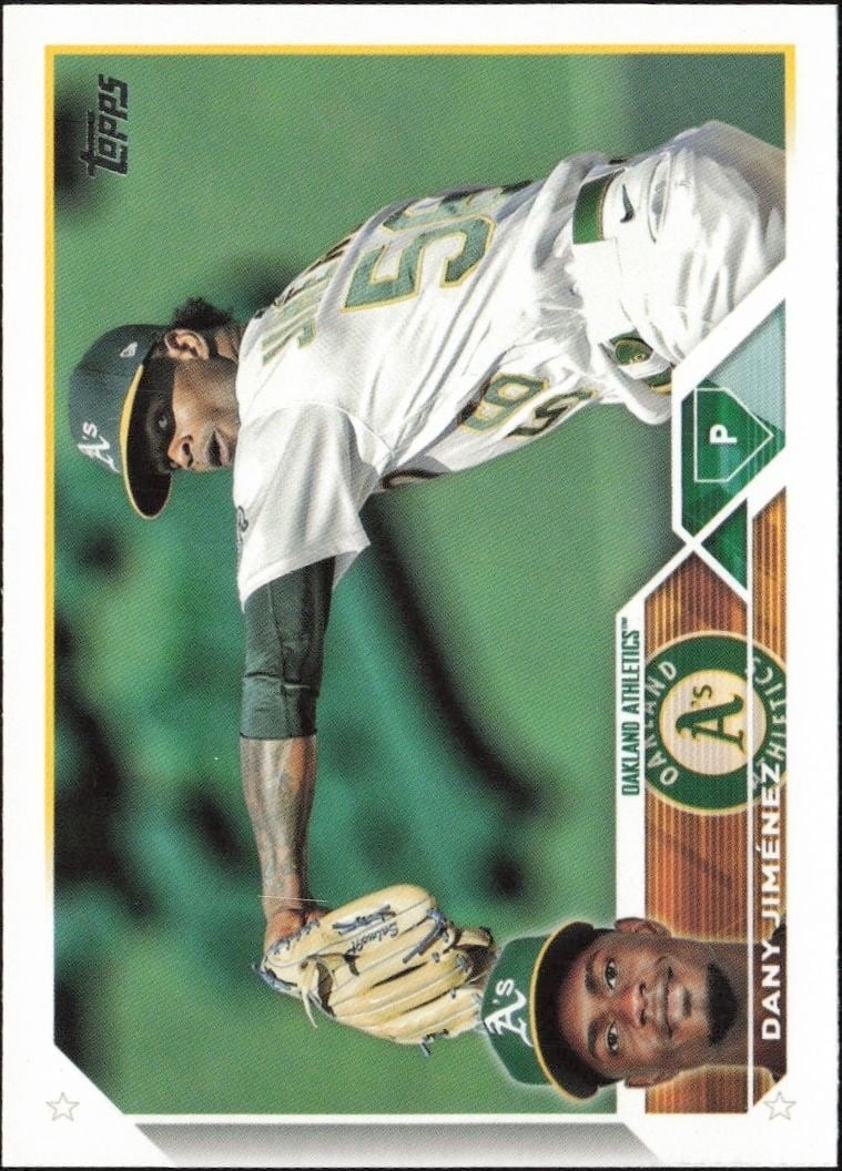 2023 Topps Series 1 Dany Jimenez #164 trading card