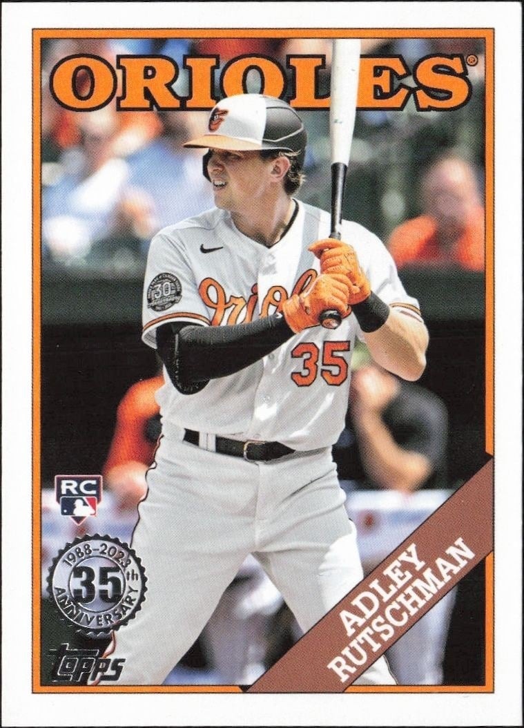 2023 Topps Series 1 Adley Rutschman #T88-69 trading card