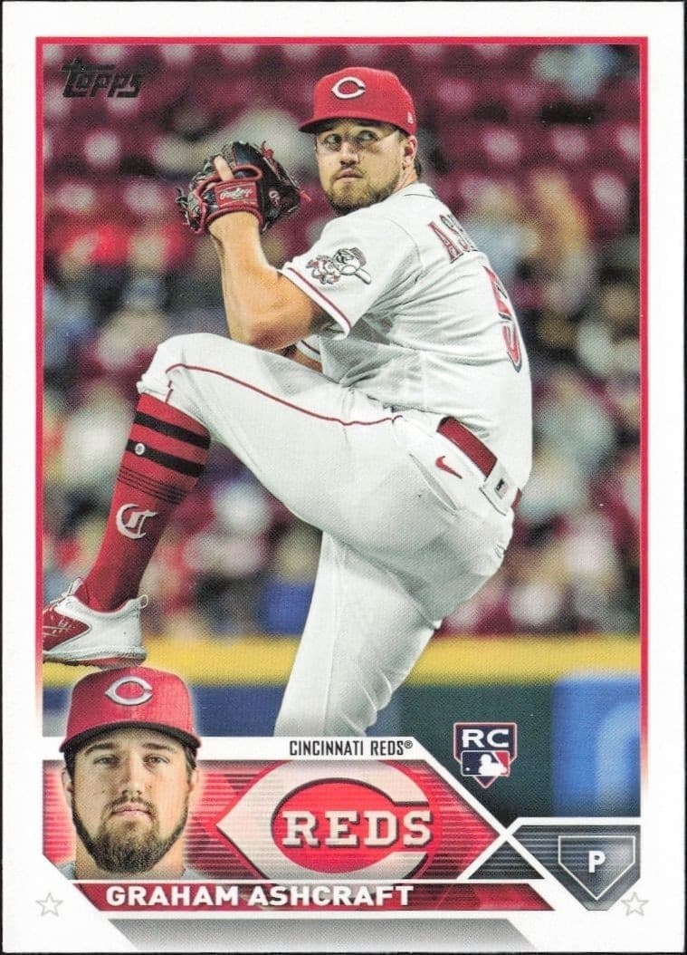 2023 Topps Series 1 Graham Ashcraft #214 trading card