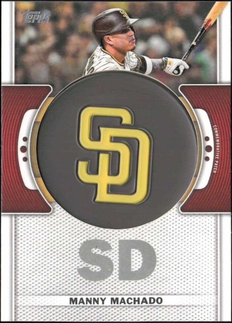 Manny MacHado 2023 Topps #TLP-MM Baseball Trading Card - Front 2023 Topps Manny MacHado #TLP-MM baseball trading card front