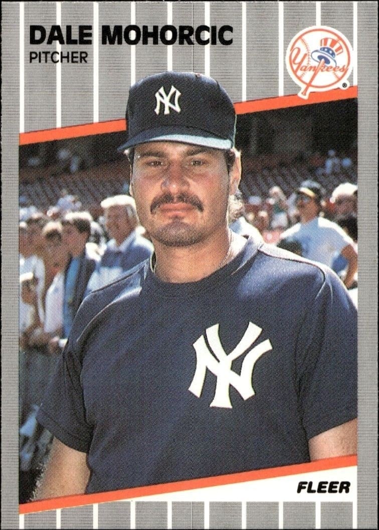 1989 Fleer Dale Mohorcic #259 trading card