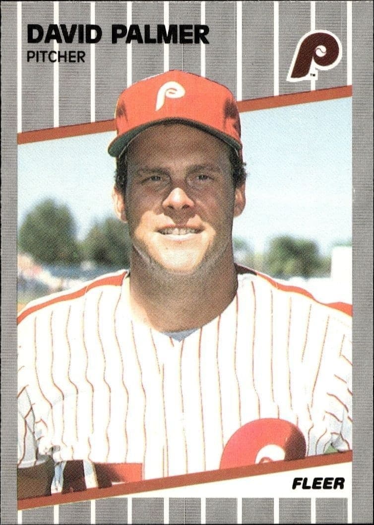 1989 Fleer David Palmer #577 trading card