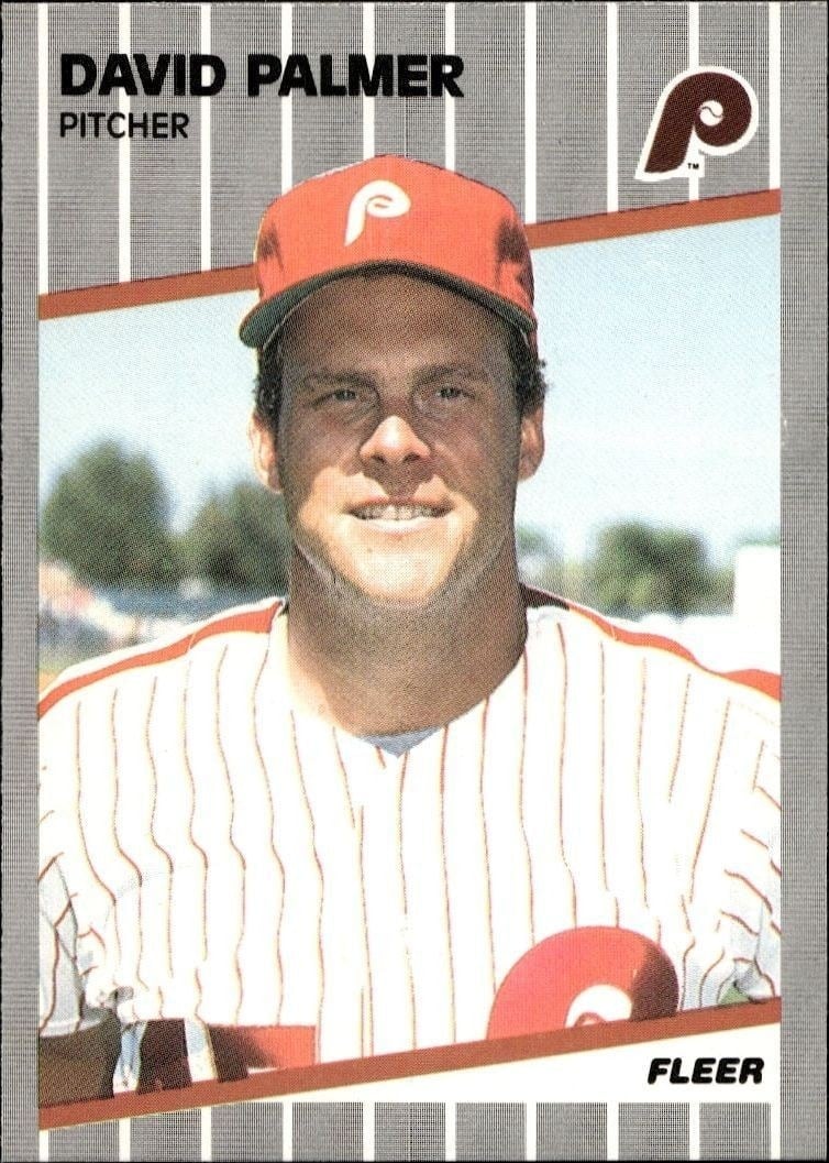 1989 Fleer David Palmer #577 trading card