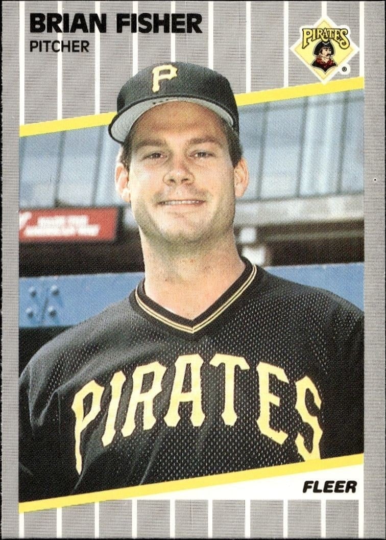 1989 Fleer Brian Fisher #209 trading card