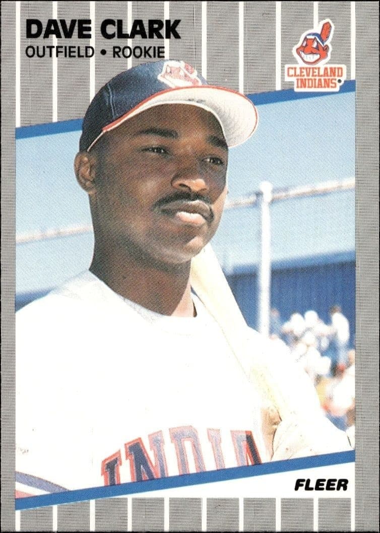 1989 Fleer Dave Clark #402 trading card